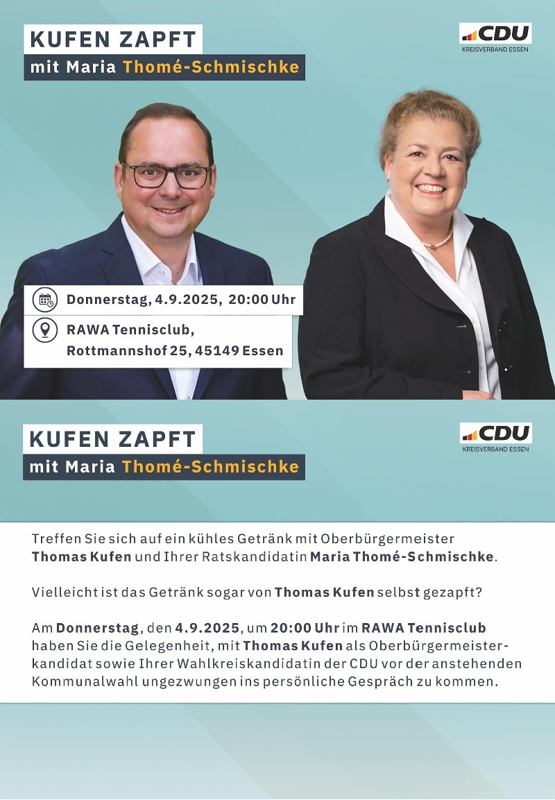 KUFEN ZAPFT